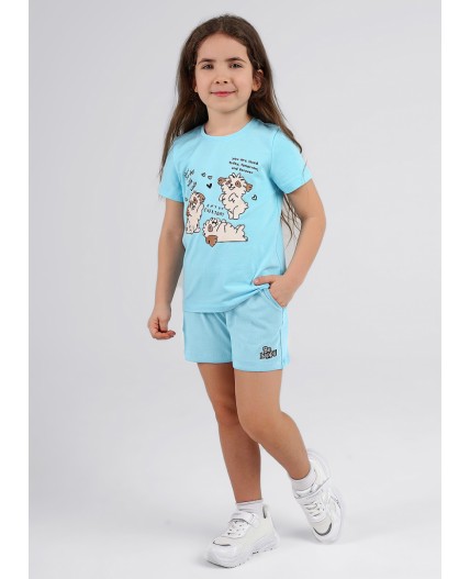 CLE Шорты дев. 846179г_п, голубой