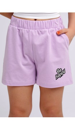 CLE Шорты дев. 846179г_п, св.фиолетовый