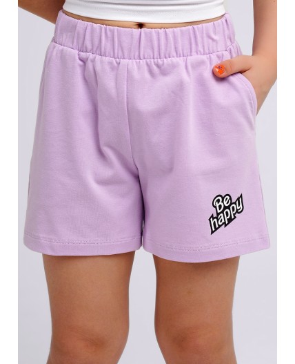 CLE Шорты дев. 846179г_п, св.фиолетовый