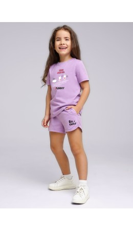 CLE Шорты дев. 846420кд_п, св.фиолетовый