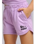 CLE Шорты дев. 846420кд_п, св.фиолетовый