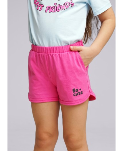 CLE Шорты дев. 846420кд_п, т.розовый