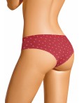 CLE BR1202 Трусы жен. Конфетти, красный/молочный