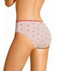 CLE C1199/2 Трусы жен. Новогоднее чудо, св.бежевый/молочный