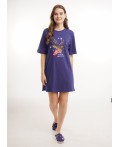 CLE LDR15-1202/1 Платье жен. Конфетти, т.синий