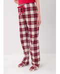 CLE LP15-1199/2 Пижама жен. Новогоднее чудо, красный/молочный