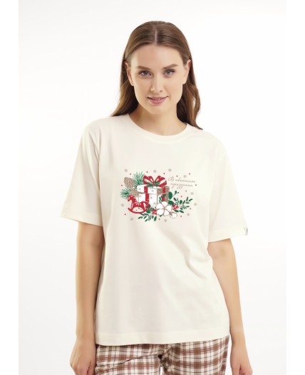 CLE LP15-1200/3 Набор одежды жен. Пихта, молочный/св.коричневый