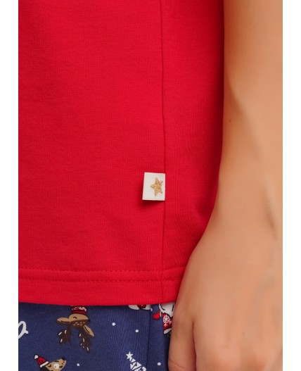 CLE LP15-1202/3 Набор одежды жен. Конфетти, красный/т.синий