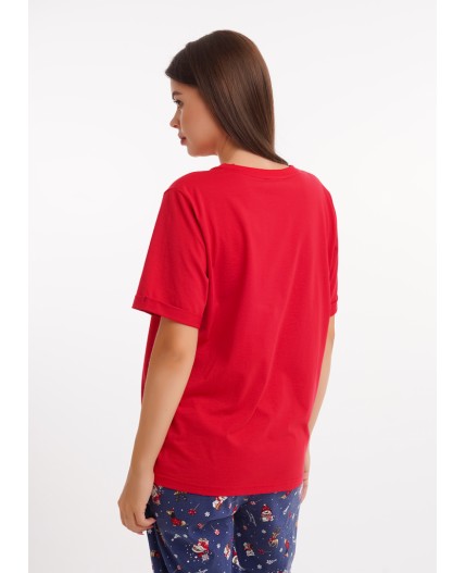 CLE LP15-1202/3 Набор одежды жен. Конфетти, красный/т.синий