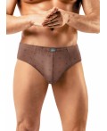 CLE MC450121 трусы муж., коричневый/т.серый