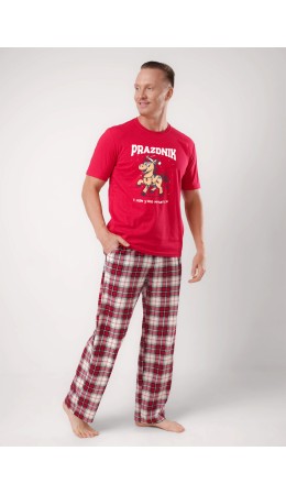 CLE MHP450713/2 Набор одежды муж., красный/молочный