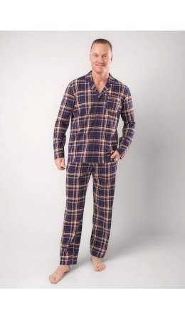 CLE MHP450831/3 Пижама муж., т.синий/белый