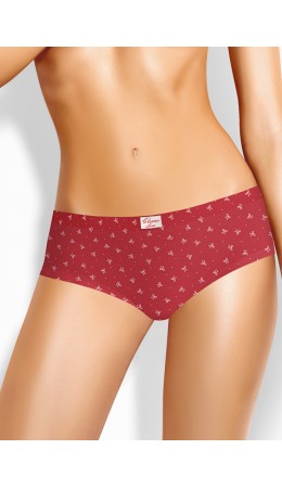 CLE SH1202 Трусы жен. Конфетти, красный/молочный