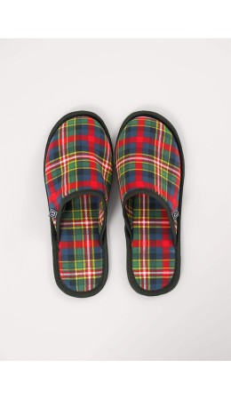 CLE SM450711 Пантолеты муж. домаш., т.синий/красный