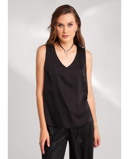 CLE Блузка жен. 153251/193атл, чёрный