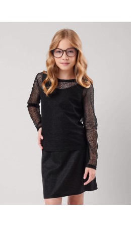 CLE Джемпер дев. 757244/26кд, чёрный