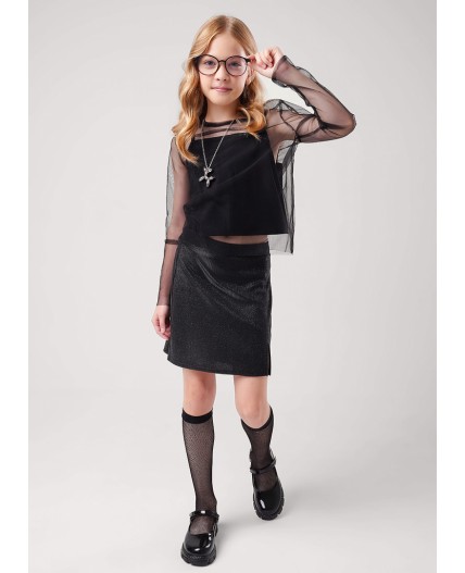 CLE Джемпер дев. 757245/26кд, чёрный