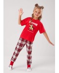 CLE Пижама дев. 759553/29кд_п, красный