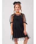 CLE Платье дев. 757248/26кд, чёрный