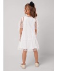 CLE Платье дев. 757248/26кд, белый