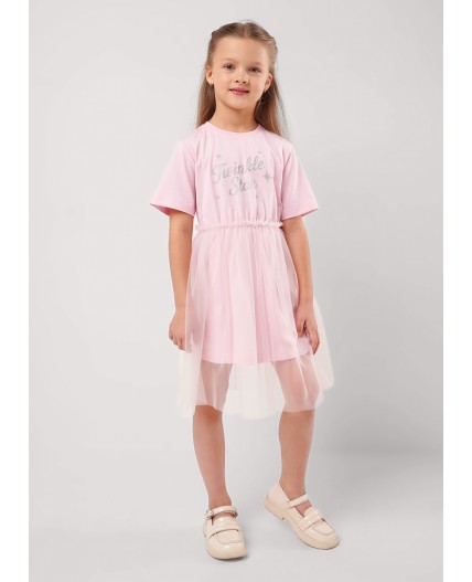 CLE Платье дев. 757255/26кд_п, св.розовый