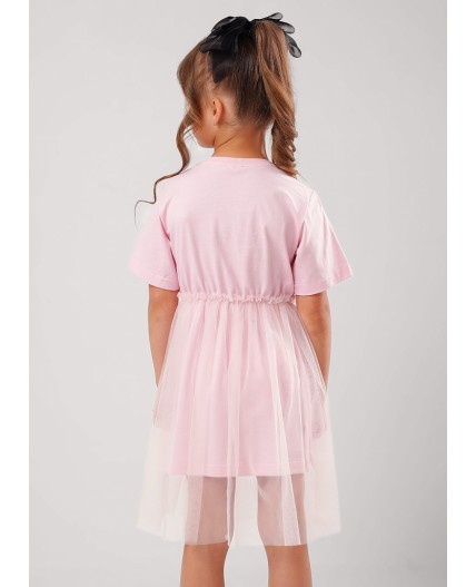 CLE Платье дев. 757255/26кд_п, св.розовый