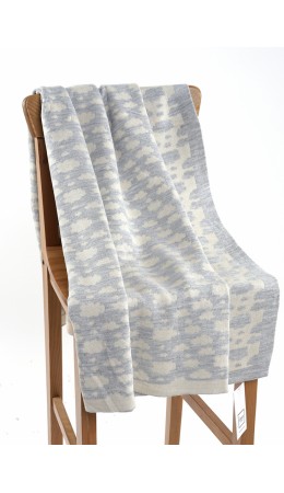 CLE Покрывало 171777ак 130*100, св.серый