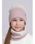 CLE Шапка дет. 533750вн, св.розовый/молочный