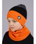 CLE Шапка дет. 544051ха, оранжевый/чёрный