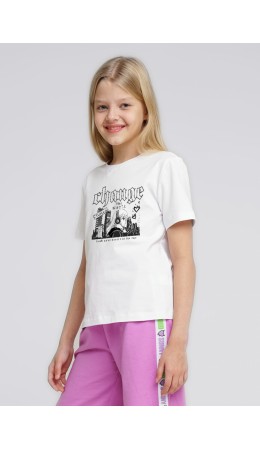 CLE Джемпер дев. 845499/71г_п, белый