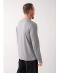 CLE Джемпер муж. 452264/07зэ, т.серый/белый