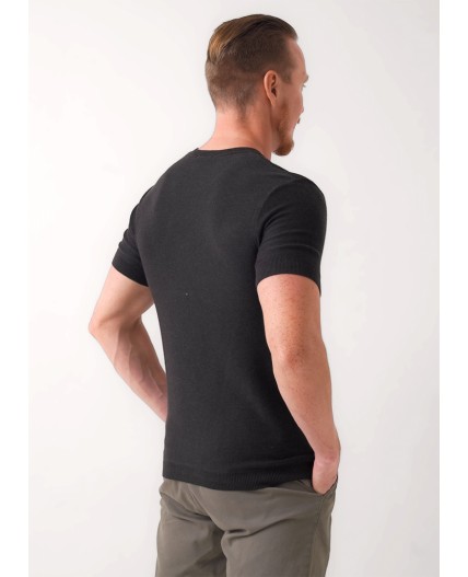 CLE Джемпер муж. 454566/11ха, меланж чёрный