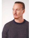 CLE Джемпер муж. 454601/18аш, т.синий