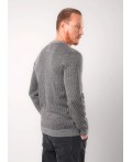 CLE Джемпер муж. 454601/18аш, меланж серый
