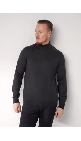 CLE Джемпер муж. 653557ха, меланж т.серый