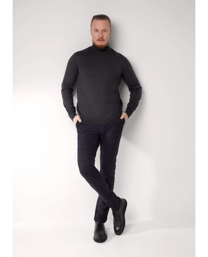 CLE Джемпер муж. 653557ха, меланж т.серый