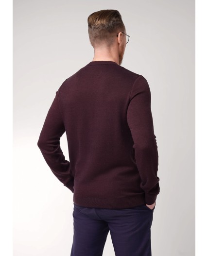 CLE Джемпер муж. 654163ха, т.коричневый