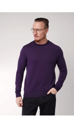 CLE Джемпер муж. 654350ха, т.фиолетовый