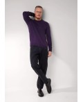 CLE Джемпер муж. 654350ха, т.фиолетовый