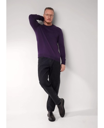 CLE Джемпер муж. 654350ха, т.фиолетовый