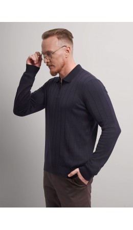 CLE Джемпер муж. 654351ха, т.синий