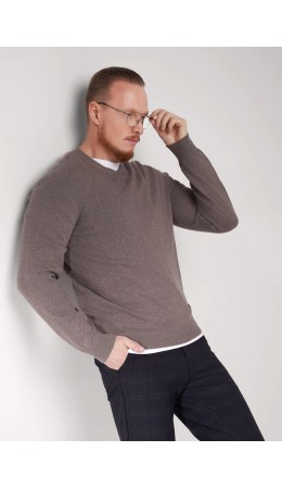 CLE Джемпер муж. 654362ха, меланж бежевый