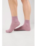 CLE Носки жен.Д307 хл+эл осл.р, т.розовый