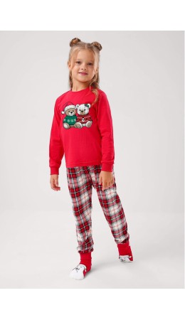 CLE Пижама дев. 759554/29кд_п, красный
