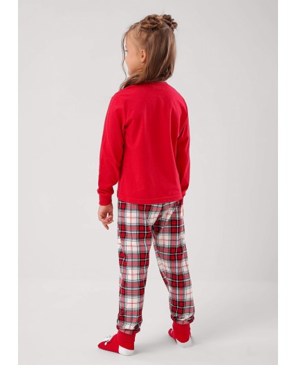 CLE Пижама дев. 759554/29кд_п, красный