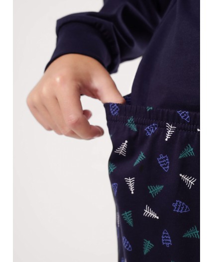 CLE Пижама мал. 759561/29кд_п, джинсовый