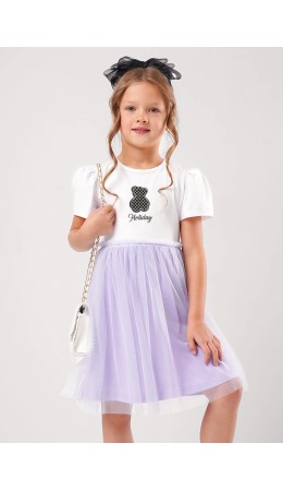 CLE Платье дев. 757247/26г_п, белый