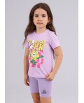 CLE Футболка дев. 845495гп_п1, св.фиолетовый