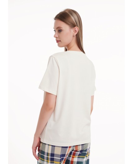 CLE LF15-1194/1 Футболка жен., св.бежевый