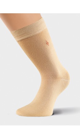 CLE Носки муж.К113 хл+па, бежевый